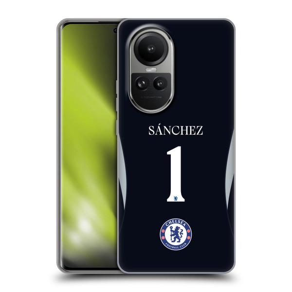 Chelsea Football Club 2025/26 Players Home Kit 1st Group Robert Sánchez Soft Gel Case for OPPO Reno10 5G / Reno10 Pro 5G Chelsea Football Club 2025/26 Players Home Kit 1st Group Robert Sánchez Soft Gel Case for OPPO Reno10 5G / Reno10 Pro 5G
