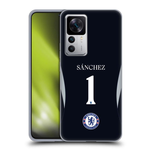 Chelsea Football Club 2025/26 Players Home Kit 1st Group Robert Sánchez Soft Gel Case for Xiaomi 12T 5G / 12T Pro 5G / Redmi K50 Ultra 5G Chelsea Football Club 2025/26 Players Home Kit 1st Group Robert Sánchez Soft Gel Case for Xiaomi 12T 5G / 12T Pro 5G / Redmi K50 Ultra 5G
