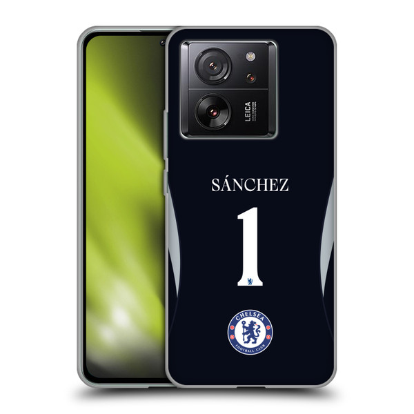 Chelsea Football Club 2025/26 Players Home Kit 1st Group Robert Sánchez Soft Gel Case for Xiaomi 13T 5G / 13T Pro 5G Chelsea Football Club 2025/26 Players Home Kit 1st Group Robert Sánchez Soft Gel Case for Xiaomi 13T 5G / 13T Pro 5G
