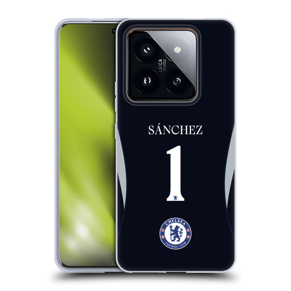 Chelsea Football Club 2025/26 Players Home Kit 1st Group Robert Sánchez Soft Gel Case for Xiaomi 14 Pro Chelsea Football Club 2025/26 Players Home Kit 1st Group Robert Sánchez Soft Gel Case for Xiaomi 14 Pro