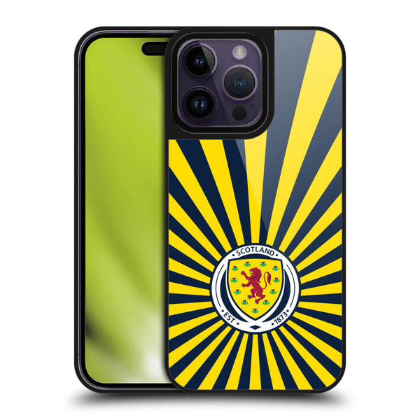 Scotland National Football Team Logo 2 Sun Rays Gel Armour Case For Apple iPhone 14 Pro Max
