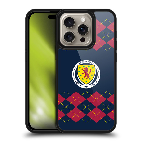 Scotland National Football Team Logo 2 Argyle Gel Armour Case For Apple iPhone 16 Pro