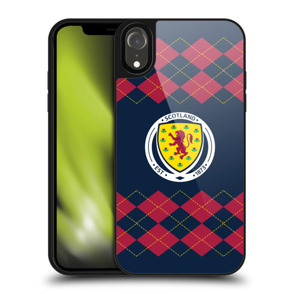 Scotland National Football Team Logo 2 Argyle Gel Armour Case For Apple iPhone XR