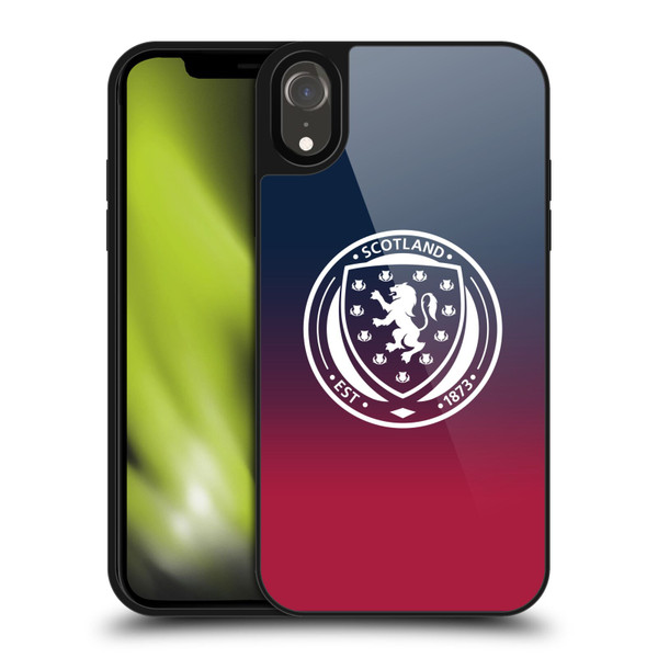 Scotland National Football Team Logo 2 Gradient Gel Armour Case For Apple iPhone XR