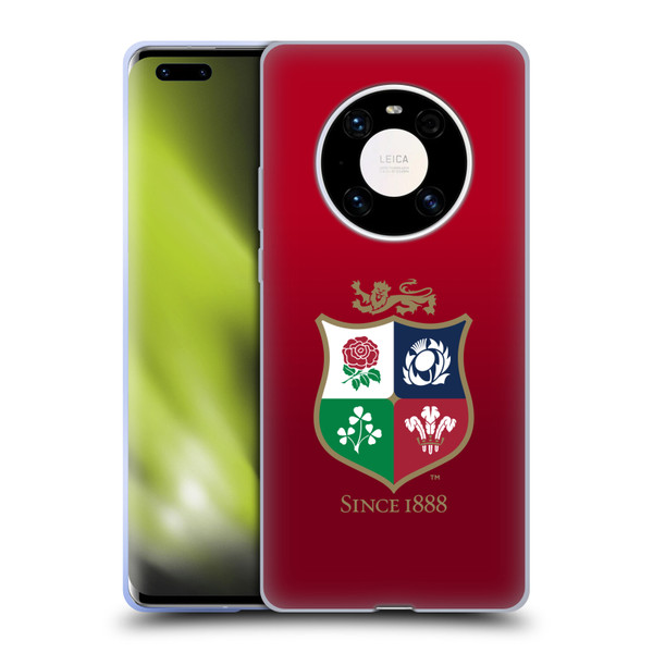 British and Irish Lions Badge Gradient Soft Gel Case for Huawei Mate 40 Pro 5G