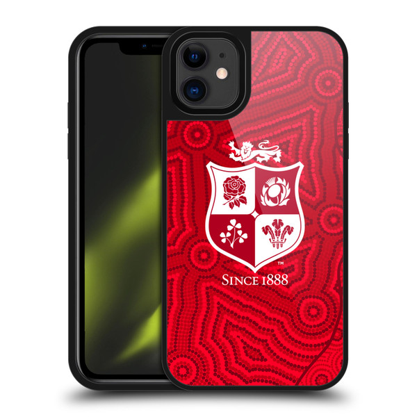 British and Irish Lions Badge Patterns Gel Armour Case For Apple iPhone 11