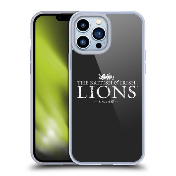 British and Irish Lions Badge Logotype Distressed Soft Gel Case for Apple iPhone 13 Pro Max