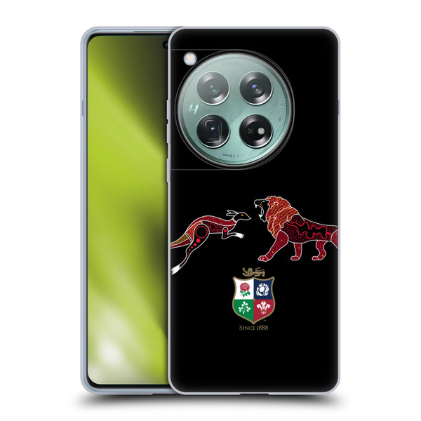 British and Irish Lions Badge Wallaby VS Lion Soft Gel Case for OnePlus 12