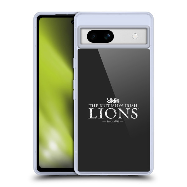 British and Irish Lions Badge Logotype Distressed Soft Gel Case for Google Pixel 7a