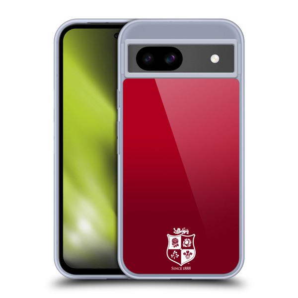 British and Irish Lions Badge Gradient Mono Soft Gel Case for Google Pixel 8a