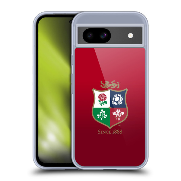 British and Irish Lions Badge Gradient Soft Gel Case for Google Pixel 8a