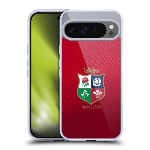 British and Irish Lions Badge Textured Soft Gel Case for Google Pixel 9 Pro XL