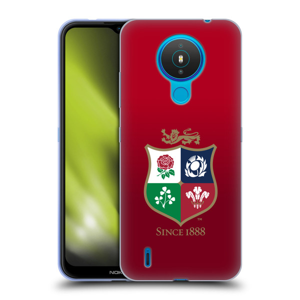 British and Irish Lions Badge Gradient Soft Gel Case for Nokia 1.4