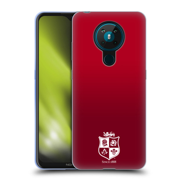 British and Irish Lions Badge Gradient Mono Soft Gel Case for Nokia 5.3