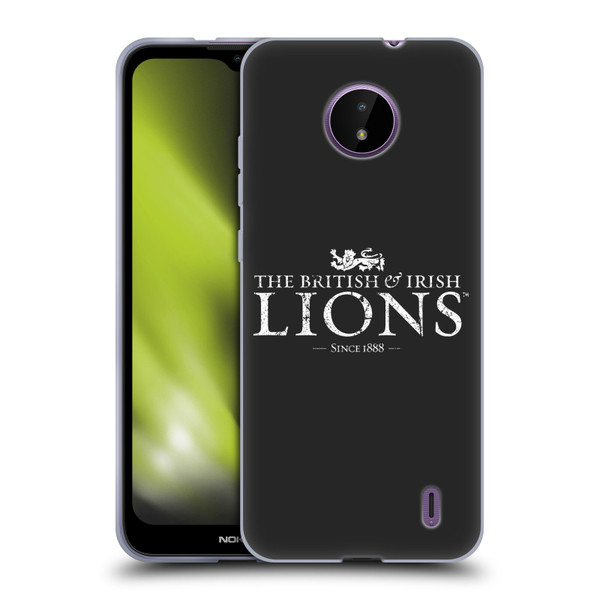 British and Irish Lions Badge Logotype Distressed Soft Gel Case for Nokia C10 / C20