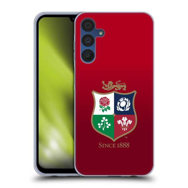 British and Irish Lions Badge Gradient Soft Gel Case for Samsung Galaxy A15