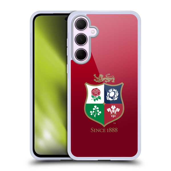 British and Irish Lions Badge Gradient Soft Gel Case for Samsung Galaxy A35 5G