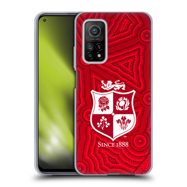 British and Irish Lions Badge Patterns Soft Gel Case for Xiaomi Mi 10T 5G