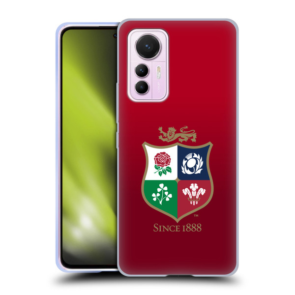 British and Irish Lions Badge Gradient Soft Gel Case for Xiaomi 12 Lite