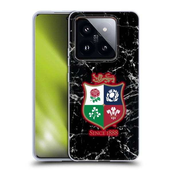 British and Irish Lions Badge Marble Soft Gel Case for Xiaomi 14 Pro