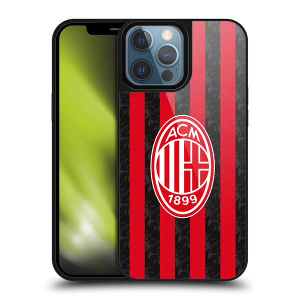 AC Milan 2025/26 Crest Kit Home Gel Armour Case For Apple iPhone 13 Pro Max