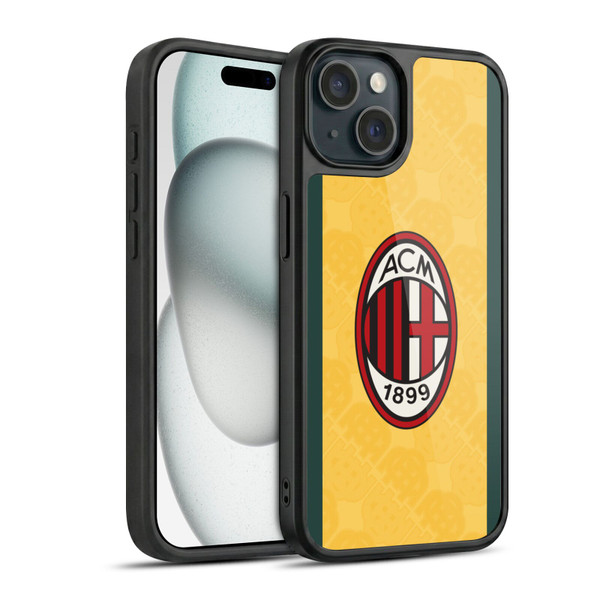 AC Milan 2025/26 Crest Kit Third Gel Armour Case For Apple iPhone 15