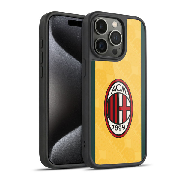 AC Milan 2025/26 Crest Kit Third Gel Armour Case For Apple iPhone 15 Pro