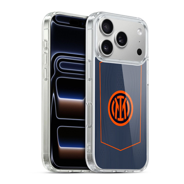 Fc Internazionale Milano 2025/26 Crest Kit Third Soft Gel Case for Apple iPhone 17 Pro