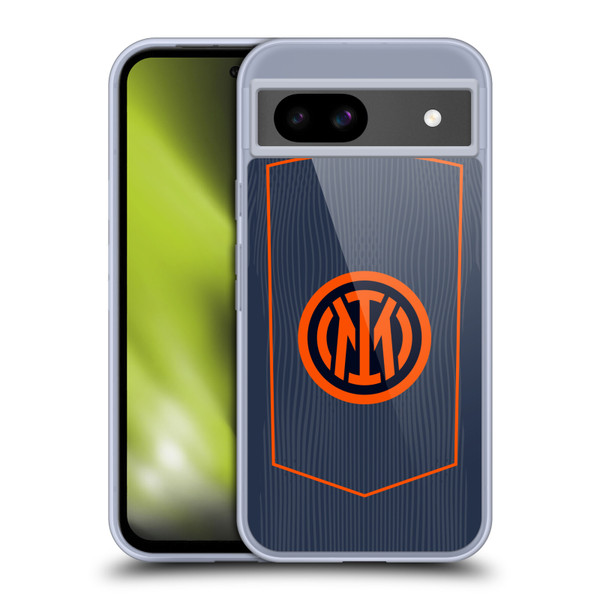 Fc Internazionale Milano 2025/26 Crest Kit Third Soft Gel Case for Google Pixel 8a