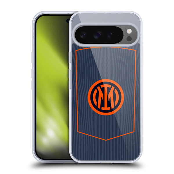 Fc Internazionale Milano 2025/26 Crest Kit Third Soft Gel Case for Google Pixel 9 Pro XL