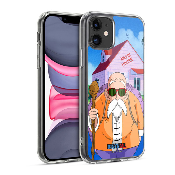 Dragon Ball Characters Master Roshi Soft Gel Case for Apple iPhone 11