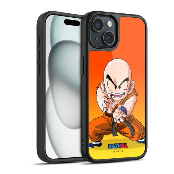Dragon Ball Characters Krillin Gel Armour Case For Apple iPhone 15