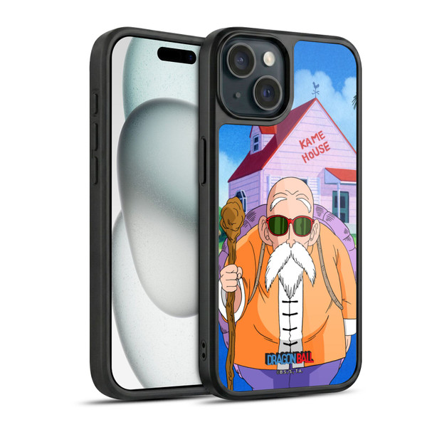 Dragon Ball Characters Master Roshi Gel Armour Case For Apple iPhone 15