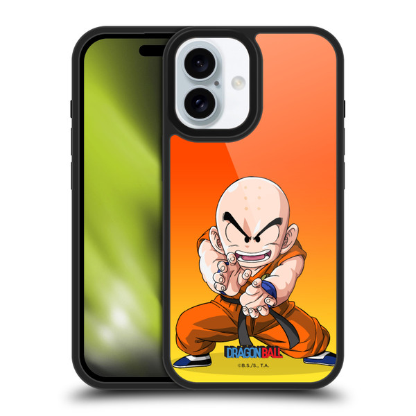 Dragon Ball Characters Krillin Gel Armour Case For Apple iPhone 16