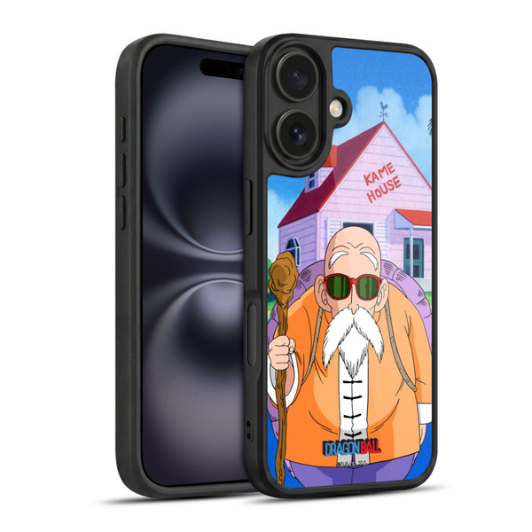 Dragon Ball Characters Master Roshi Gel Armour Case For Apple iPhone 16