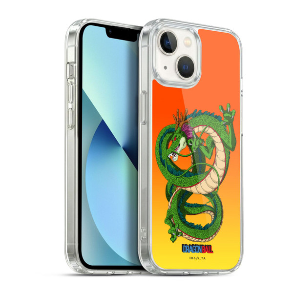 Dragon Ball Characters Shenron Soft Gel Case for Apple iPhone 13