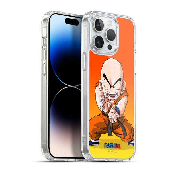 Dragon Ball Characters Krillin Soft Gel Case for Apple iPhone 13 Pro Max & MagSafe