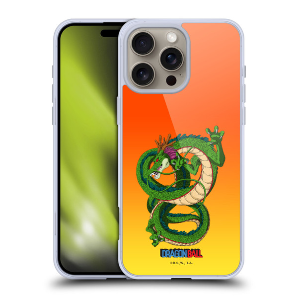 Dragon Ball Characters Shenron Soft Gel Case for Apple iPhone 16 Pro Max