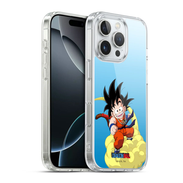 Dragon Ball Characters Goku Soft Gel Case for Apple iPhone 16 Pro & MagSafe