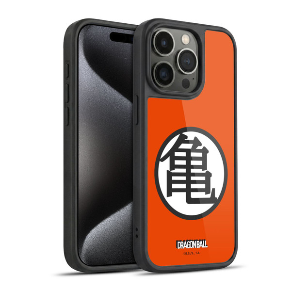 Dragon Ball Iconic Kame Symbol Gel Armour Case For Apple iPhone 15 Pro