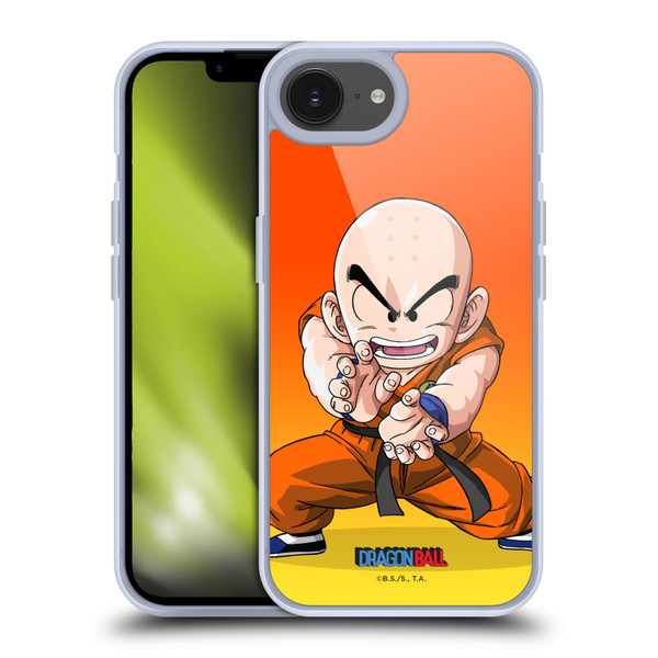 Dragon Ball Characters Krillin Soft Gel Case for Apple iPhone 16e