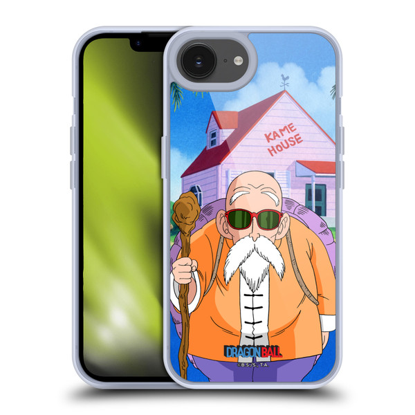 Dragon Ball Characters Master Roshi Soft Gel Case for Apple iPhone 16e