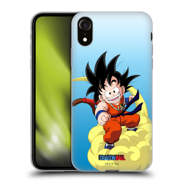 Dragon Ball Characters Goku Soft Gel Case for Apple iPhone XR