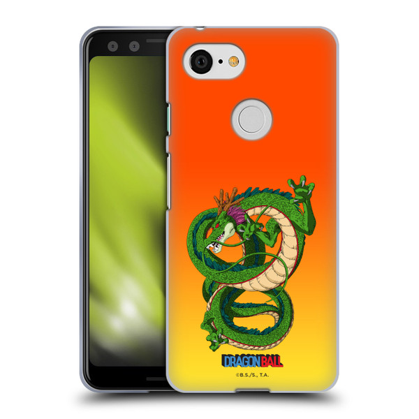 Dragon Ball Characters Shenron Soft Gel Case for Google Pixel 3