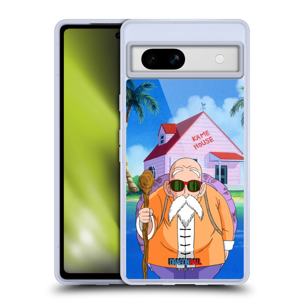 Dragon Ball Characters Master Roshi Soft Gel Case for Google Pixel 7a