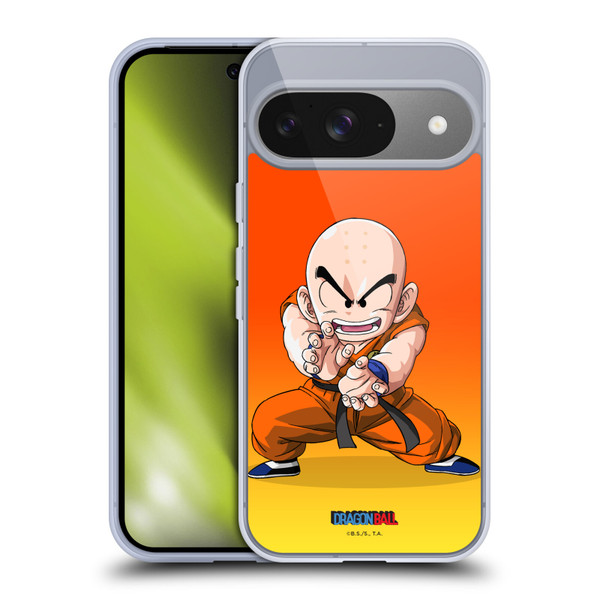 Dragon Ball Characters Krillin Soft Gel Case for Google Pixel 9 / Pixel 9 Pro