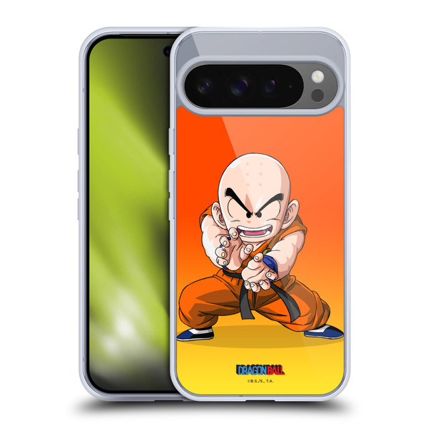 Dragon Ball Characters Krillin Soft Gel Case for Google Pixel 9 Pro XL
