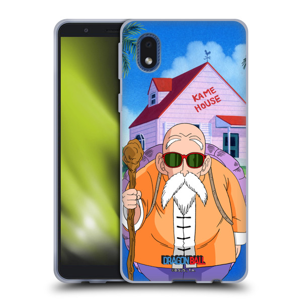 Dragon Ball Characters Master Roshi Soft Gel Case for Samsung Galaxy A01 Core (2020)