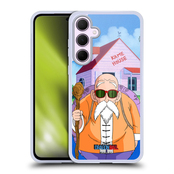 Dragon Ball Characters Master Roshi Soft Gel Case for Samsung Galaxy A35 5G
