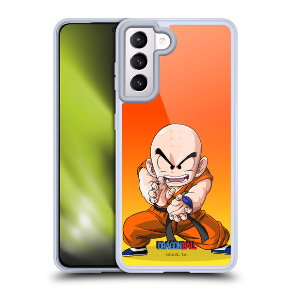 Dragon Ball Characters Krillin Soft Gel Case for Samsung Galaxy S21 5G